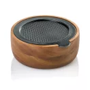 Razatoare, AdHoc, 2610E18874, 5xØ12.5 cm, Otel inoxidabil, Lemn, Maro