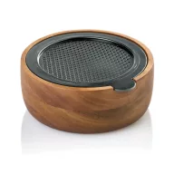   Razatoare, AdHoc, 2610E18874, 5xØ12.5 cm, Otel inoxidabil, Lemn, Maro