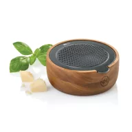   Razatoare, AdHoc, 2610E18874, 5xØ12.5 cm, Otel inoxidabil, Lemn, Maro