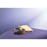   Razatoare, AdHoc, 2610E18874, 5xØ12.5 cm, Otel inoxidabil, Lemn, Maro