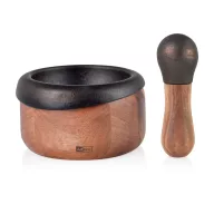  Instrument universal pentru macinare si zdrobire, AdHoc, 2610E18873, 7.5xØ13 cm, Fier, Lemn, Maro