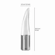   Cutter pentru Chilli, AdHoc, 2610E18880, 20.5xØ4.5 cm, Otel inoxidabil, Acril, Transparent