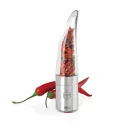 Cutter pentru Chilli, AdHoc, 2610E18880, 20.5xØ4.5 cm, Otel inoxidabil, Acril, Transparent