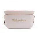 Lada termoizolanta vintage 12L, Polarbox, 2610E19165, 39.3x29.9x24.3 cm, Polipropilena, Roz