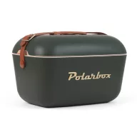   Lada termoizolanta vintage 20L, Polarbox, 2610E19158, 44.7x30.2x28.9 cm, Polipropilena, Verde