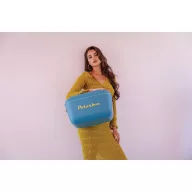   Lada termoizolanta vintage 20L, Polarbox, 2610E19157, 44.7x30.2x28.9 cm, Polipropilena, Albastru