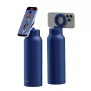 Sticla termos, Ringo, 2610E19315, 710 ml, Cu maner, 24.4xØ7.8 cm, Otel inoxidabil, ABS, Albastru