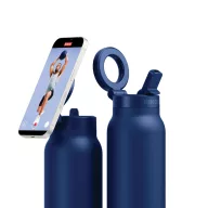   Sticla termos, Ringo, 2610E19315, 710 ml, Cu maner, 24.4xØ7.8 cm, Otel inoxidabil, ABS, Albastru