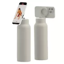 Sticla termos, Ringo, 2610E19316, 710 ml, Cu maner, 24.4xØ7.8 cm, Otel inoxidabil, ABS, Crem
