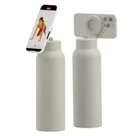   Sticla termos, Ringo, 2610E19316, 710 ml, Cu maner, 24.4xØ7.8 cm, Otel inoxidabil, ABS, Crem