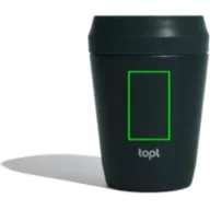   Cana de voiaj, 235 ml, 2502E15533, Topl, 12.5 x ⌀8.8 cm, Otel, Gri