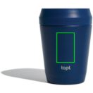 Cana de voiaj, 235 ml, 2502E15534, Topl, 12.5 x ⌀8.8 cm, Otel, Albastru navy