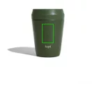 Cana de voiaj, 235 ml, 2502E15532, Topl, 12.5 x ⌀8.8 cm, Otel, Verde