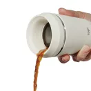 Cana de voiaj, 235 ml, 2502E15531, Topl, 12.5 x ⌀8.8 cm, Otel, Maro
