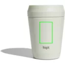 Cana de voiaj, 235 ml, 2502E15531, Topl, 12.5 x ⌀8.8 cm, Otel, Maro