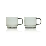   Set 2 cesti espresso, AdHoc, 2610E19400, 70 ml, 4.8xØ5.3 cm, Sticla, Transparent