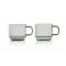 Set 2 cesti espresso, AdHoc, 2610E19400, 70 ml, 4.8xØ5.3 cm, Sticla, Transparent