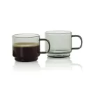 Set 2 cesti espresso, AdHoc, 2610E19400, 70 ml, 4.8xØ5.3 cm, Sticla, Transparent