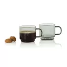 Set 2 cesti espresso, AdHoc, 2610E19400, 70 ml, 4.8xØ5.3 cm, Sticla, Transparent