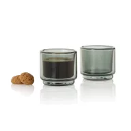   Set 2 cesti espresso, AdHoc, 2610E19401, 45 ml, 4.8xØ5.8 cm, Sticla, Transparent