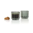Set 2 cesti espresso, AdHoc, 2610E19401, 45 ml, 4.8xØ5.8 cm, Sticla, Transparent