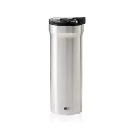   Cana termos, AdHoc, 2610E19222, 500 ml, 21.3xØ8 cm, Otel inoxidabil, Argintiu, Gri