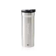   Cana termos, AdHoc, 2610E19222, 500 ml, 21.3xØ8 cm, Otel inoxidabil, Argintiu, Gri