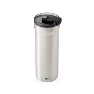   Cana termos, AdHoc, 2610E19222, 500 ml, 21.3xØ8 cm, Otel inoxidabil, Argintiu, Gri