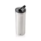 Cana termos, AdHoc, 2610E19222, 500 ml, 21.3xØ8 cm, Otel inoxidabil, Argintiu, Gri