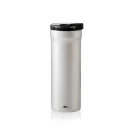 Cana termos, AdHoc, 2610E19221, 500 ml, 21.3xØ8 cm, Otel inoxidabil, Gri Light