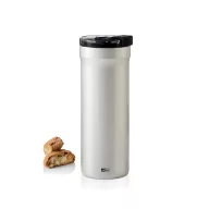   Cana termos, AdHoc, 2610E19221, 500 ml, 21.3xØ8 cm, Otel inoxidabil, Gri Light