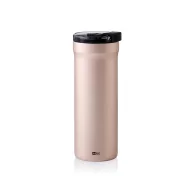   Cana termos, AdHoc, 2610E19219, 500 ml, 21.3xØ8 cm, Otel inoxidabil, Maro