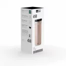 Cana termos, AdHoc, 2610E19219, 500 ml, 21.3xØ8 cm, Otel inoxidabil, Maro