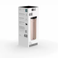   Cana termos, AdHoc, 2610E19219, 500 ml, 21.3xØ8 cm, Otel inoxidabil, Maro