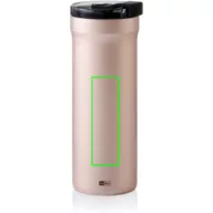   Cana termos, AdHoc, 2610E19219, 500 ml, 21.3xØ8 cm, Otel inoxidabil, Maro