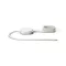 Cablu de incarcare, Zens, 2610E17684, 15 W, 6.1x6.1x1.6 cm, Aluminiu, Alb