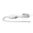 Cablu de incarcare, Zens, 2610E17684, 15 W, 6.1x6.1x1.6 cm, Aluminiu, Alb