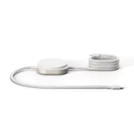   Cablu de incarcare, Zens, 2610E17684, 15 W, 6.1x6.1x1.6 cm, Aluminiu, Alb
