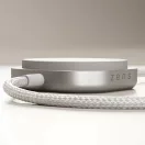 Cablu de incarcare, Zens, 2610E17684, 15 W, 6.1x6.1x1.6 cm, Aluminiu, Alb