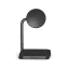 Incarcator wireless, Zens, 2610E18923, 9.9x9.9x15 cm, Zinc, Negru