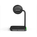 Incarcator wireless, Zens, 2610E18923, 9.9x9.9x15 cm, Zinc, Negru