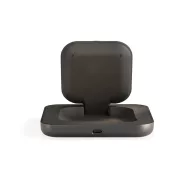   Incarcator wireless, Zens, 2610E18921, 9.6x9.3x1.8 cm, Zinc, Negru