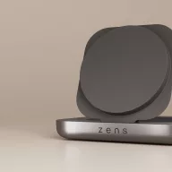   Incarcator wireless, Zens, 2610E18921, 9.6x9.3x1.8 cm, Zinc, Negru