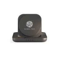   Incarcator wireless, Zens, 2610E18921, 9.6x9.3x1.8 cm, Zinc, Negru
