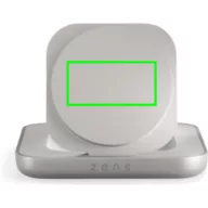   Incarcator wireless, Zens, 2610E18922, 9.6x9.3x1.8 cm, Zinc, Alb