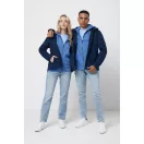Jacheta Barbati, iqoniq, 2401E12981, Poliester, Albastru navy, XXL