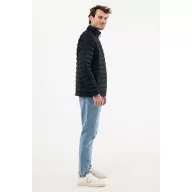   Jacheta barbati, 2509E17132, iqoniq, 72x58x1 cm, Poliester, Negru, M