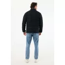 Jacheta barbati, 2509E17136, iqoniq, 81x72x1 cm, Poliester, Negru, 3XL