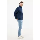 Jacheta barbati, 2509E17144, iqoniq, 85x82x1 cm, Poliester, Albastru navy, 5XL