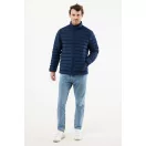 Jacheta barbati, 2509E17146, iqoniq, 72x58x1 cm, Poliester, Albastru navy, M
